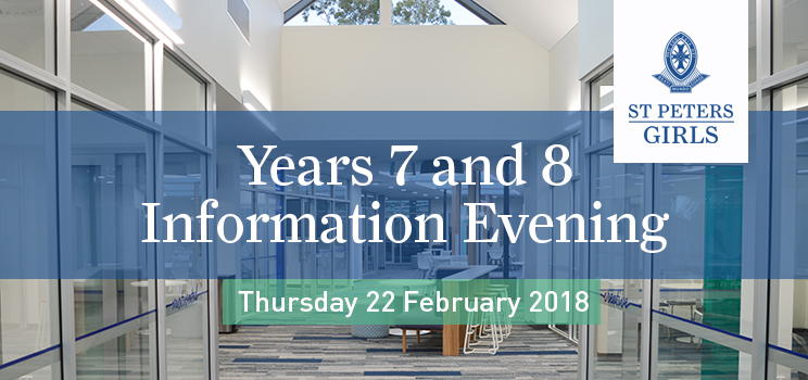 W3 Years 7 and 8 Information Evening